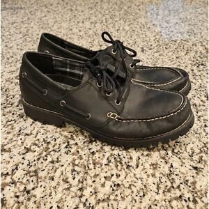 G.H.Bass - Dale Leather Casual Shoe Black Men's Size 12 M